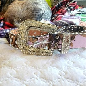 Camo Cowgirl Belt